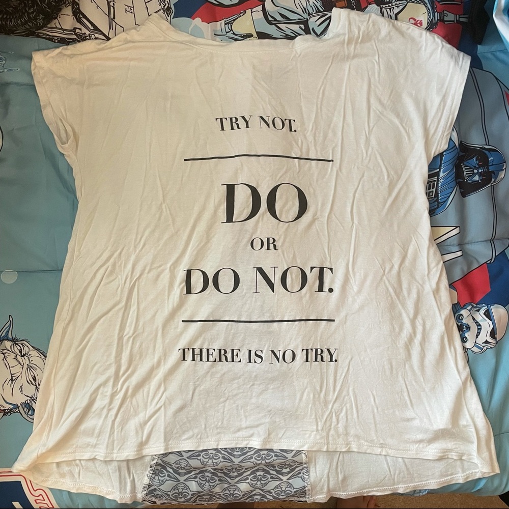 Her universe Star Wars yoda shirt medium